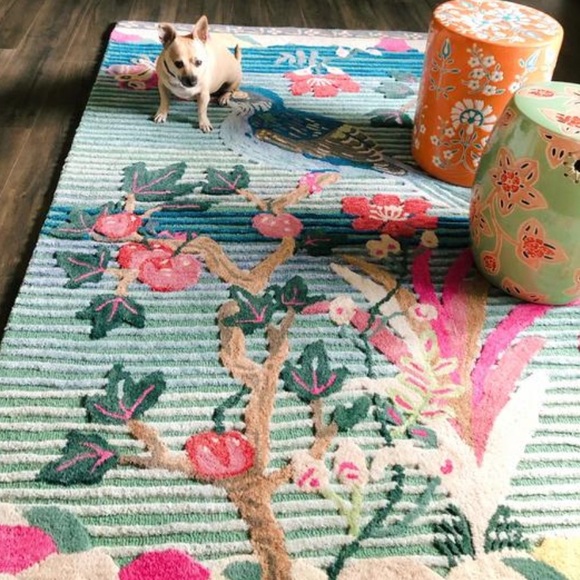 Nathalie Lete Sparrow Tufted Wool Rug * - Picture 7 of 15